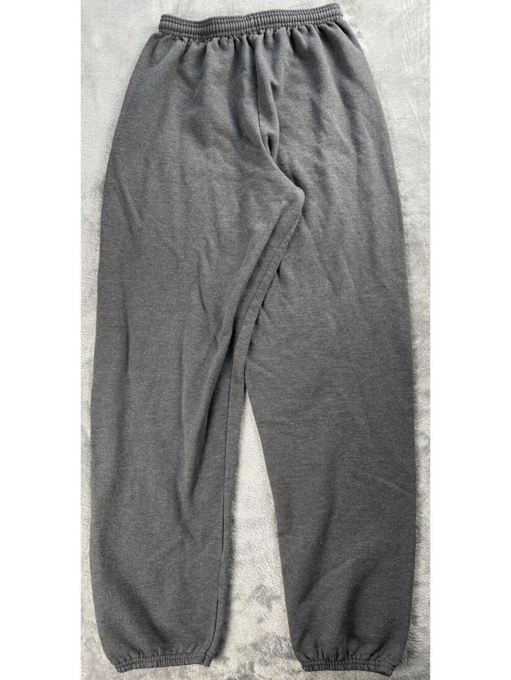 Hanes Men's EcoSmart Jogger Sweatpants Comfortable Heather Gray Size Medium